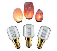 Lot de 3 Ampoules pour lampes au sel de l’Himalaya 15 W E14, ampoules pygmée à visser, pour réfrigérateur, four