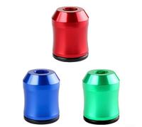 Lot de 3 anneaux magnétiques pour embouts de tournevis, magnétiseur et démagnétiseur en alliage d'aluminium pour embouts hexagonaux de 6,35 mm, amplificateur de force magnétique rapide pour perceuses