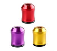Lot de 3 anneaux magnétiques pour embouts de tournevis, magnétiseur et démagnétiseur en alliage d'aluminium pour embouts hexagonaux de 6,35 mm, amplificateur de force magnétique rapide pour perceuses