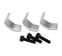 Lot de 3 attrape-chaînes, butée de sécurité en métal pour 351 353 357 359 440 445 450, compatible avec Jonsered CS2147 CS2152 CS2245