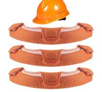Lot de 3 bandeaux anti-transpiration pour protection de la soudure, coussinets d'absorption pour sécurité, travail industriel, sport, installation électrique, utilisation de marque