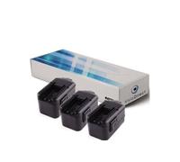 Lot de 3 batteries pour AEG BBM 18 STX perceuse visseuse 3300mAh 18V - -