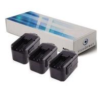 Lot de 3 batteries pour AEG PN 18 X perforateur burineur 3300mAh 18V - Visiodirect - G