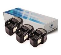 Lot de 3 batteries pour AEG WBE2E12 perceuse 12V 2000mAh - Visiodirect - G