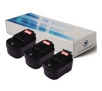 Lot de 3 batteries pour Black et cker CP14KB EPC14CA EPC14CAB 3000mAh 14.4V -VISIODIRECT- G