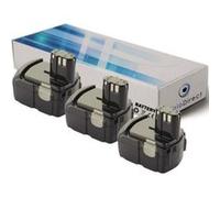 Lot de 3 batteries pour Hitachi C 18DLX scie circulaire 3000mAh 18V - Visiodirect - G