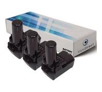 Lot de 3 batteries pour Hitachi CJ10DL scie sauteuse 1500mAh 10.8V - Visiodirect - G