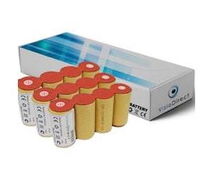 Lot de 3 batteries pour Karcher k85 4.8V 2000mAh Balai électrique - Visiodirect - G