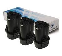 Lot de 3 batteries pour Makita HS300DW scie circulaire 1500mAh 10.8V - Visiodirect - G