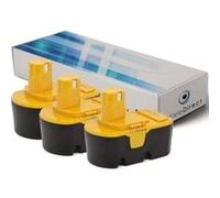 Lot de 3 batteries pour Ryobi RJC180 scie alternative 3000mAh 18V - Visiodirect - G