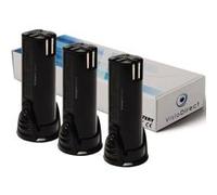 Lot de 3 batteries type EY9L10B pour Panasonic 1500mAh 3.6V - Visiodirect - G