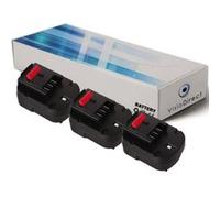 Lot de 3 batteries type FSB12 pour Black et Decker 3000mAh 12V - Visiodirect - G