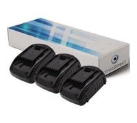 Lot de 3 batteries type WA3512 pour Worx 2000mAh 18V - Visiodirect - G