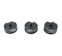 Lot de 3 bobines d'alimentation automatique pour débroussailleuse Mountfield Freedom MT48Li - Recharges de cordon double avec remplacement sans outil pour couper l'herbe en plein air