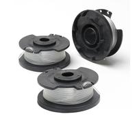 Lot de 3 Bobines de Fil pour Coupe-Bordure Einhell, Compatible avec GE-CT 18/28 Li et GE-CT 18/28 Li TC, Pièce de Rechange