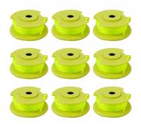 Lot de 3 bobines de tondeuse à gazon RYOBI Lithiumion Installation facile Bobine et capuchon de couvercle Kit de ligne en nylon pour tondeuse à gazon Ryobi 18 V/24 V/40 V sans fil