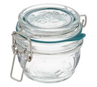 Lot de 3 Bocaux Terrines en Verre Gradué Jarro 0,15L Transparent