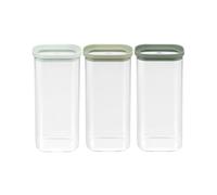 Lot de 3 Bocaux Verre Borosilicate 2 L Hermétiques | Lot de 3, 2 L, Verre borosilicate, Hermétiques, Empilables, Micro-ondes, Lave-vaisselle, Four 230°C
