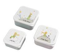 Le Petit Prince PETIT JOUR - Set De 3 Lunch Box Repas Ou Goûter Pour Enfant - Petite, Moyenne, Grande - S'emboitent Entre Elles - Polypropylène