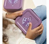Lot de 3 boîtes à goûter Mrs. Peacock