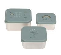 Lot de 3 boites gigognes en inox ga