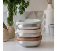 Lot de 3 boîtes repas Inox Natural Set (0,25 L)