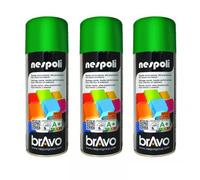 Lot De 3 Bombes De Peinture Professionnelle Nespoli - Vert Jardin Vert