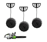 Lot de 3 bouchons de réservoir et bouchon d'huile pour tronçonneuses Stihl MS170 MS180 017 018, bouchon de réservoir et bouchon d'huile de rechange, accessoires durables Stihl pour tronçonneuse