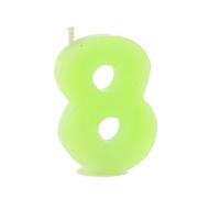 Lot de 3 bougies d'anniversaire de 0 à 9 - 8