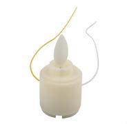 Lot de 3 bougies électroniques PCBA à monter soi-même, effet flamme dansante avec support 3,2 V 3,7 V 5 V, circuit imprimé compact pour fabrication de lampes et lanternes personnalisées