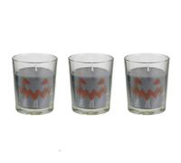 Lot de 3 bougies parfumées Vanille HALLOWEEN Sawn