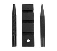 Lot de 3 brise-chaînes de tronçonneuse professionnels portables et | Kit de rupture de chaîne de tronçonneuse pour atelier, garage, ferme, banc, entretien, projets de bricolage