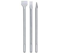 Lot de 3 burins SDS Max pour marteau piqueur KWB