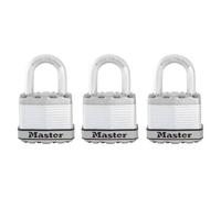 Lot de 3 cadenas en titane M1EURTRI - Master Lock Excell - 45mm