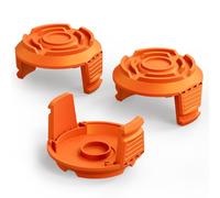 Lot de 3 Capuchons de Bobine pour Coupe-Bordure Worx WA0010, Couvercle de Remplacement pour Débroussailleuse sans Fil Worx, Accessoires pour Jardin et Pelouse