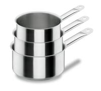 Lot de 3 casseroles 16 18 20 cm Chef Classic Lacor