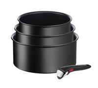 Batterie de cuisine TEFAL Ingenio Eco Resist 3 casseroles+poignée