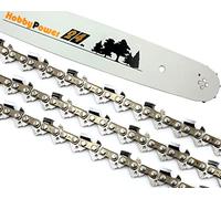 Lot de 3 chaînes avec lame pour Stihl 017 MS 170 35 cm 3/8" P 50TG 1,1 mm