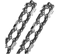 Lot De 3 Chaînes De Rechange Pour Tronçonneuse 12"" 28 Maillons Jauge 1 1 Mm Compatible Parkside PGHSA