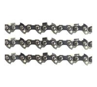 Lot de 3 Chaînes de tronçonneuse - 56 Entraineurs - Pas 3/8LP - Jauge 0.50 (1.3mm) - Guide de 40 cm