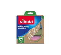 Lot de 3 chiffons en microfibre 100% recyclé Vileda