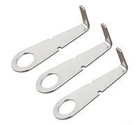 Lot de 3 clés en acier inoxydable pour montage de sonnette de porte Ring Video Doorbell Mount et tâches de logement