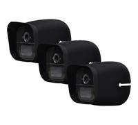 Lot de 3 coques de protection en silicone léger et imperméable pour appareil photo Arlo Go
