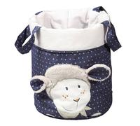 Lot De 3 Corbeilles Gigogne En Tissu En Coton - Merlin Bleu TU