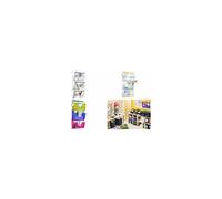 CEP Porte-brochures mural Happy, set de 3, DIN A4, 1 compartiment, multicolore