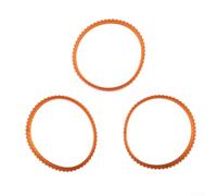 Lot de 3 courroies de rabot en polyuréthane haute résistance 238 mm x 9,6