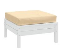 Lot de 3 Coussins de Palette Oreillers Patio Anthracite Mélangé Tissu vidaXL