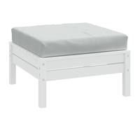 Lot de 3 Coussins de Palette Oreillers Patio Anthracite Mélangé Tissu vidaXL