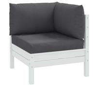 vidaXL Coussins palettes 60x60x10 cm - Anthracite