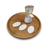Lot de 3 couvercles compatibles avec les distributeurs de savon Sagrotan No Touch - Blanc